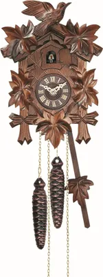 Produktbild von Engstler - 522_Q - Kuckucksuhr - Quarz - Nussbaum - 22 cm