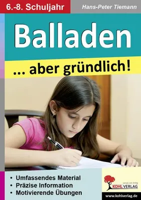 Immagine prodotto di Balladen ... aber gründlich!