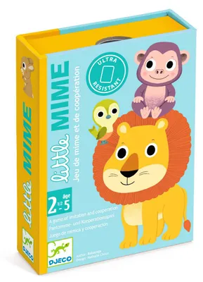 Image de Jeu de cartes « Little Mime » pour les tout-petits, Djeco