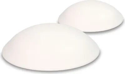 Produktbild von 10er Pack Türstopper Set weiß selbstklebend 40 mm, 60 mm (5x 40mmm/ 5x 60mm)