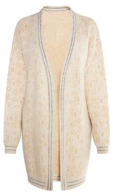 Produktbild von IMALA damen cardigan - beige mehrfarbig, M/L