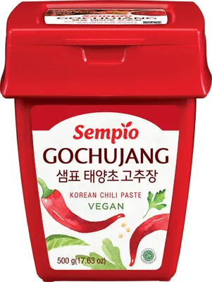 Produktbild von SEMPIO Chilipaste Scharf Gochujang 500g aus Korea | Gochu Jang | Korean Chili Paste, vegan