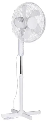 Produktbild von Standventilator 125cm Ventilator weiß 3 Stufen leise 45W Standlüfter