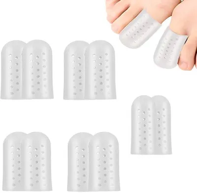Immagine prodotto di Copriprotezioni in silicone – design traspirante – confezione da 10 pezzi
