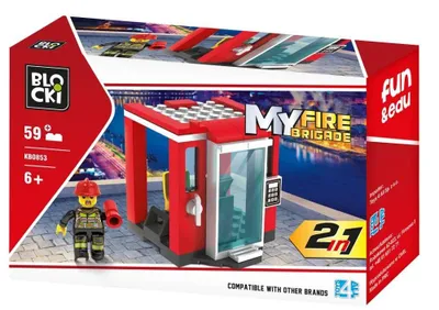 Image de Blocs MyFireBrigade 2in1 59 el.