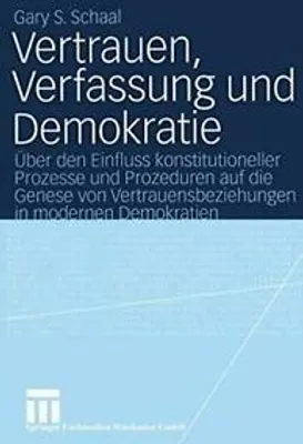 Produktbild von Vertrauen, Verfassung und Demokratie