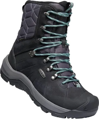 Produktbild von KEEN Damen Wanderschuh Revel IV HIGH Polar W, Schwarz/Nordatlantik, Größe 37.5 EU