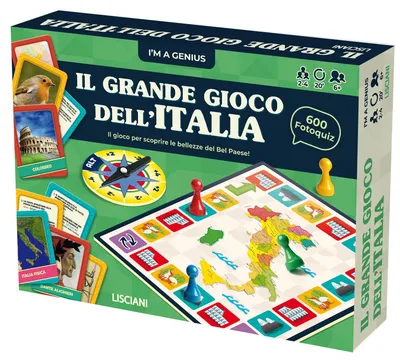 Produktbild von Lisciani 56453, Brettspiel, Reisen/Abenteuer, 6 Jahr(e), Familienspiel