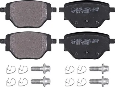 Zdjęcie produktu dla Zestaw klocków hamulcowych z ostrzeganiem o zużyciu 17,2 mm A.B.S. m.in. do PEUGEOT 208
