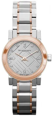 Immagine prodotto di Orologio da donna Burberry Heritage oro e argento