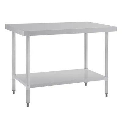 Zdjęcie produktu dla Stół roboczy Vogue z półką 120 x 70 cm