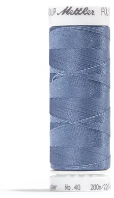 Productafbeelding van Blauwe garenkaal Mettler Poly Sheen