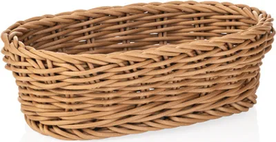 Produktbild von Tischkorb Korb beige Gastro 19 x 12 x 6 cm, Polypropylen