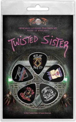 Produktbild von Twisted Sister Plektren-Set  Come out and play multicolor Bands Nylon Standard