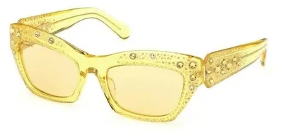 Produktbild von Swarovski SK0380 39J Sonnenbrille, Uni, Erwachsene, mehrfarbig (mehrfarbig),