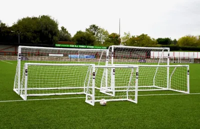 Image de Precision But de football Filet - Pièces détachées 16x7 ft Polyester blanc
