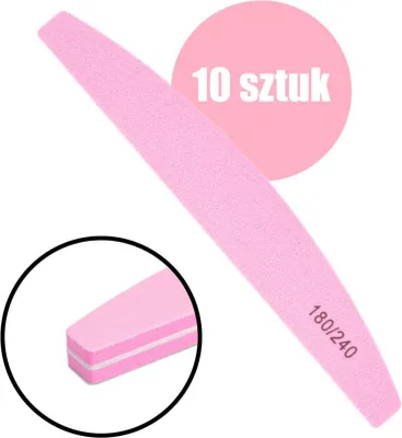 Produktbild von Boat Nagelfeile Polierer 180/240 Körnung hellrosa 10 Stk