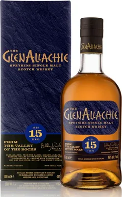 Produktbild von Glenallachie 15 Jahre Speyside Single Malt Scotch Whisky 0,7l, alc. 46 Vol.-%