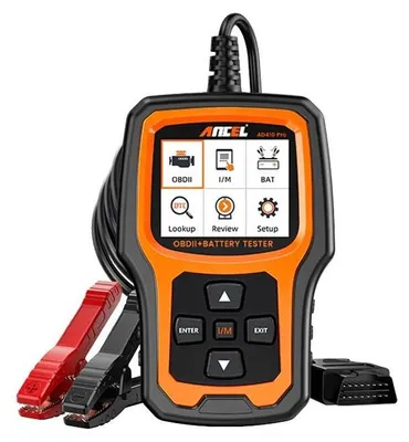 Obrázek produktu pro ANCEL Tester baterií AD410 PRO a čtečka kódů OBD2 2 v 1
