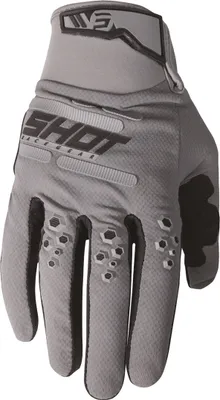 Produktbild von Shot Vision Motocross Handschuhe, grau, 12