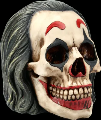 Produktbild von Totenkopf - The Joker / Totenschädel Clown