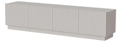 Obrázok produktu pre Cama LIVERTI 5903815010392, Šedá, Drevotrieskové dosky, Šedá, Drevotrieskové dosky, 4 police/políc, laminát