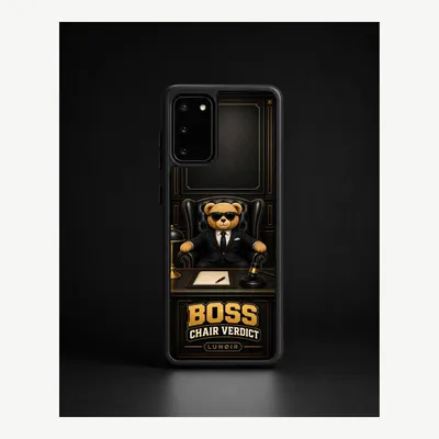 Produktbild von Samsung S20 Plus Hülle Handyhülle Schutzhülle Case mit Chefsessel Motiv – LUNØIR ©