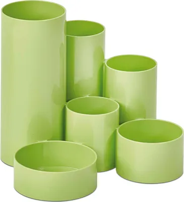 Produktbild von MAUL Stifteköcher MAULtubo Kunststoff 15.3 x 15.2 x 12.6 cm grün