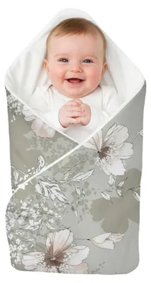 Produktbild von 75x75cm Babytragetuch - Hibiskus