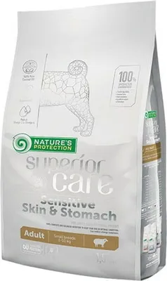 Zdjęcie produktu dla OCHRONA NATURY Superior Care Skin & Stomach Adult Small Lamb - sucha karma dla psów - 1,5 kg