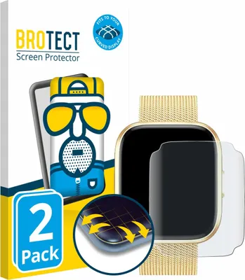 Produktbild von 2x BROTECT Fullscreen Schutzfolie für taopodo P114 1.85" Displayschutz Folie Fullcover Matt Entspiegelungsfolie