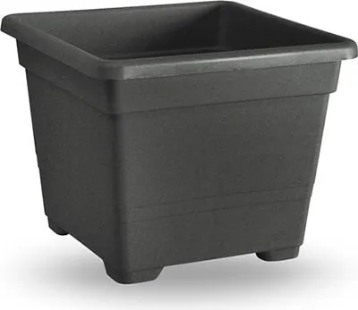 Produktbild von Blumentopf  QUADRATO Anthrazit 38 cm