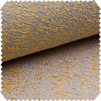 Productafbeelding van novely® exquisit SPEZZANO - Stof met een grovere structuur - Vlamvertragende bekledingsstof - Gemakkelijk te onderhouden rol van stof - Kleur: 04 Geel Grijs