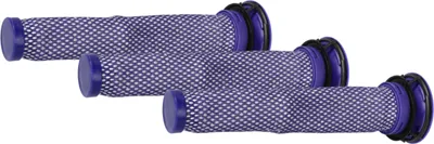 Produktbild von vhbw 3x Vormotorfilter kompatibel mit Dyson DC72, DC74, SV05, SV06, SV03, DC58, DC62, DC61, Clean, DC59 Staubsauger - Motorschutzfilter, Abwaschbar