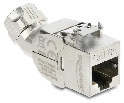 Obrázok produktu pre DELOCK Keystone Modul RJ45 Buchse zu LSA Cat.6A