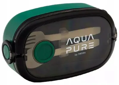 Produktbild von Frühstücksbox mit Besteck „Green Black Aqua Pure Astra“