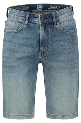 Produktbild von Lerros - Herren Bermuda Jeans (2649222), Größe:W32, Farbe:light blue used wash (430)
