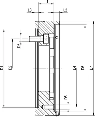 Produktbild von RÖHM Zwischenflansch CAPTIS- 32/42 Z