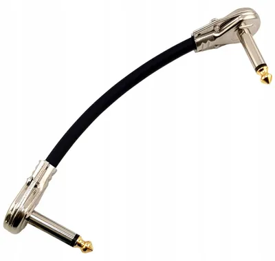 Obrázek produktu pro Red's Music GC03 Kytarový kabel Jack 6,3mm úhlový 25cm