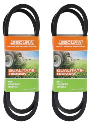 Produktbild von 2x SECURA Keilriemen Fahrantrieb 4LK40 kompatibel mit Ventzki Super 7540244