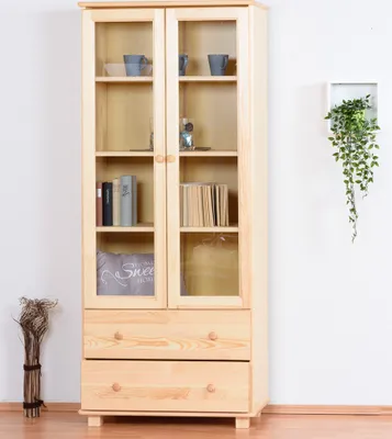 Produktbild von Vitrine B007 - 190 x 80 x 42 cm (H x B x T)