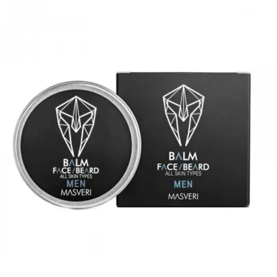 Produktbild von Masveri, Masveri, Shea Butter, Beard Balm, For Hydration, 50ml