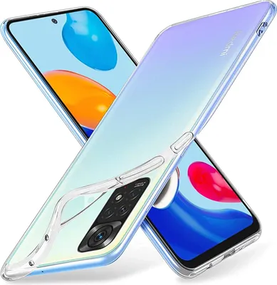 Produktbild von Hülle für Xiaomi Redmi Note 11 Pro / Redmi Note 11 Pro 5G - Transparent Handyhülle Kratzfest Schutzhülle Ultra Dünn Phonillico®