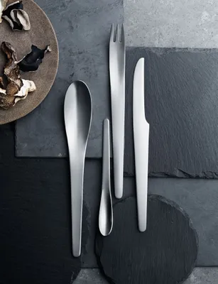 Produktbild von Georg Jensen - Arne Jacobsen Dessertlöffel, 4 Stück