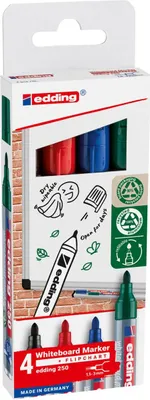 Produktbild von Whiteboardmarker 250 sortiert 4St Set