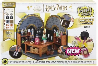 Zdjęcie produktu dla Mini Set Kreatywny Harry Potter, Klasa Eliksirów Hogwart, Zestaw Żywiczny, DIY i Dekoracja