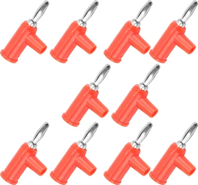 Obrázok produktu pre Banánová zástrčka, stohovateľné spájkované banánové zástrčky, 4 mm banánová zástrčka, mosadzná banánová zástrčka, banánový konektor, elektrická zástrčka