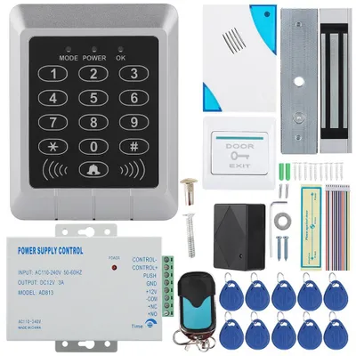 Produktbild von Elektrisches magnetisches Türschloss, Zugangskontrollkarte, Passwort-Sicherheitssystem-Kit