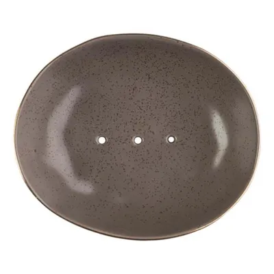 Produktbild von Keramik Seifenschale High - Brown