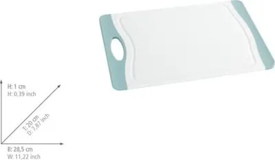 Zdjęcie produktu dla Wenko Schneidebrett PP/TPE Easy 28,5x20 cm 53053100